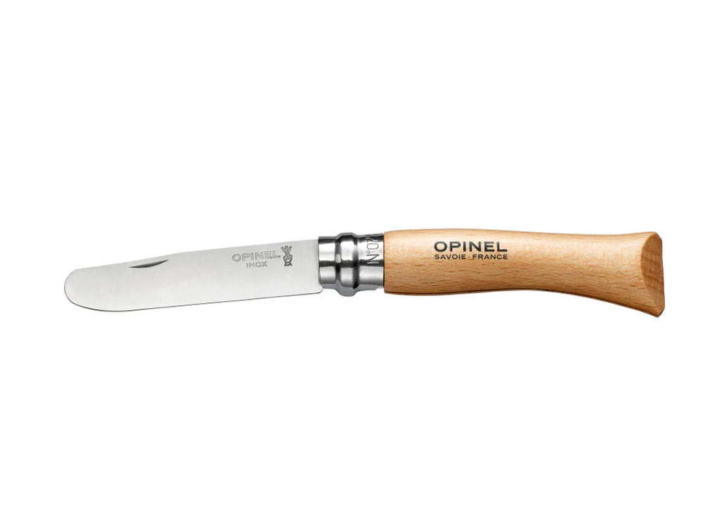 Opinel No.7 Round Ended Safety Knife - Natural