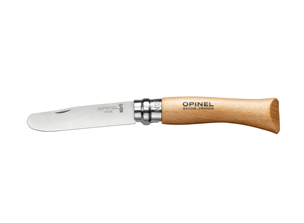Opinel No.7 Round Ended Safety Knife - Natural