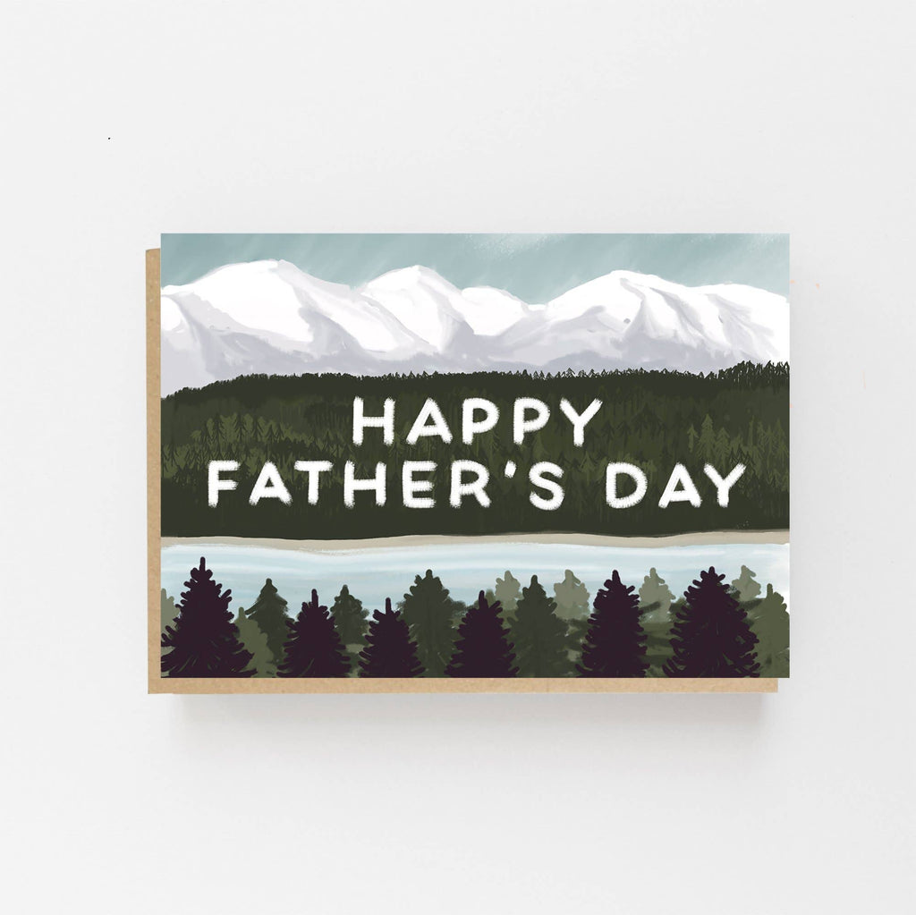 Fathers Day Trees Card