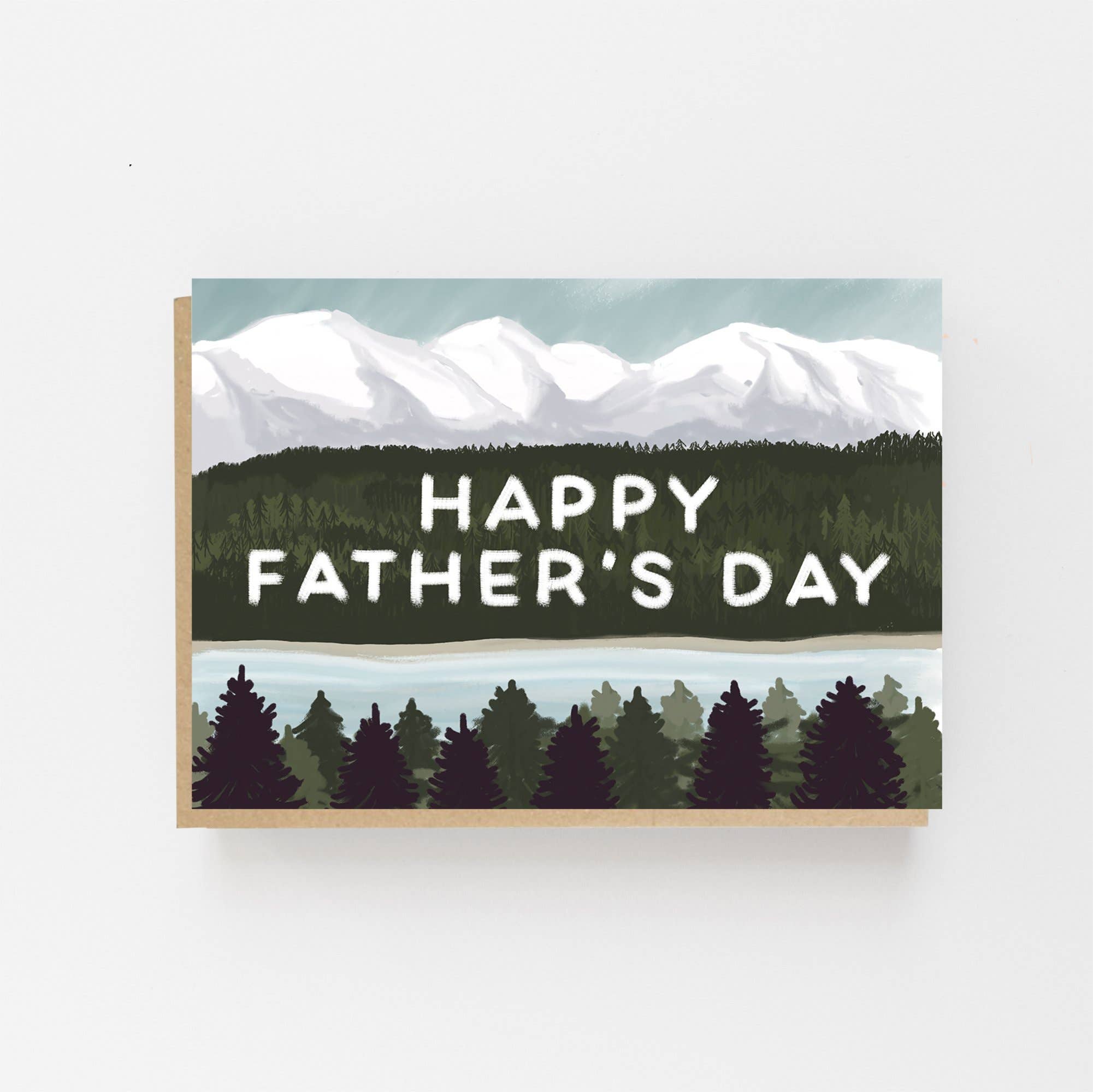 Fathers Day Trees Card