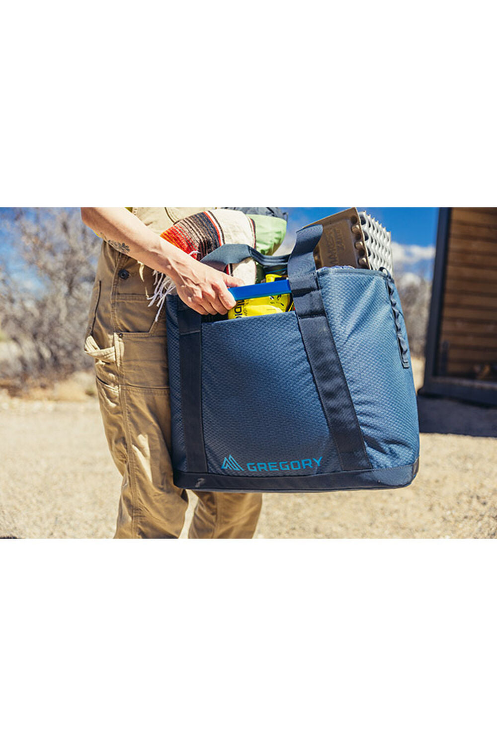 Alpaca Utility Tote 50L - Slate Blue