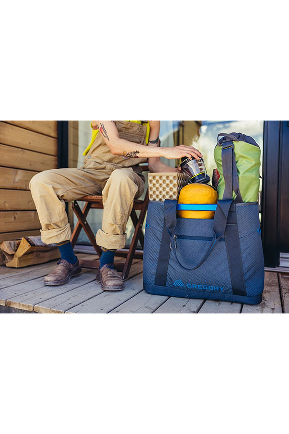 Alpaca Utility Tote 50L - Slate Blue
