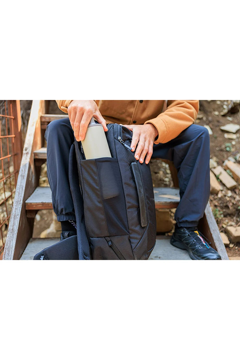 Border Carry On 40L Travel Bag - Mesa Brown
