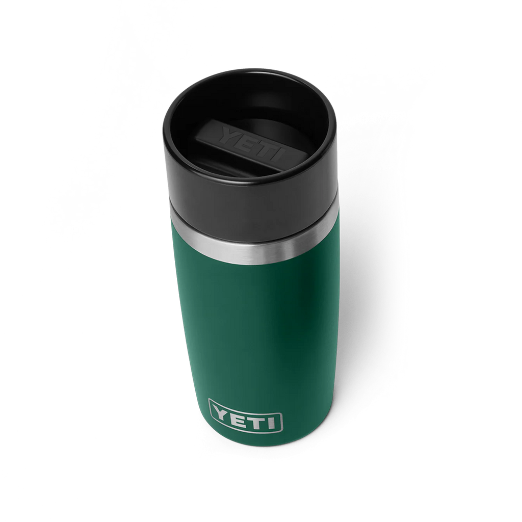 Rambler 12 Oz Travel Bottle - Black Forest Green