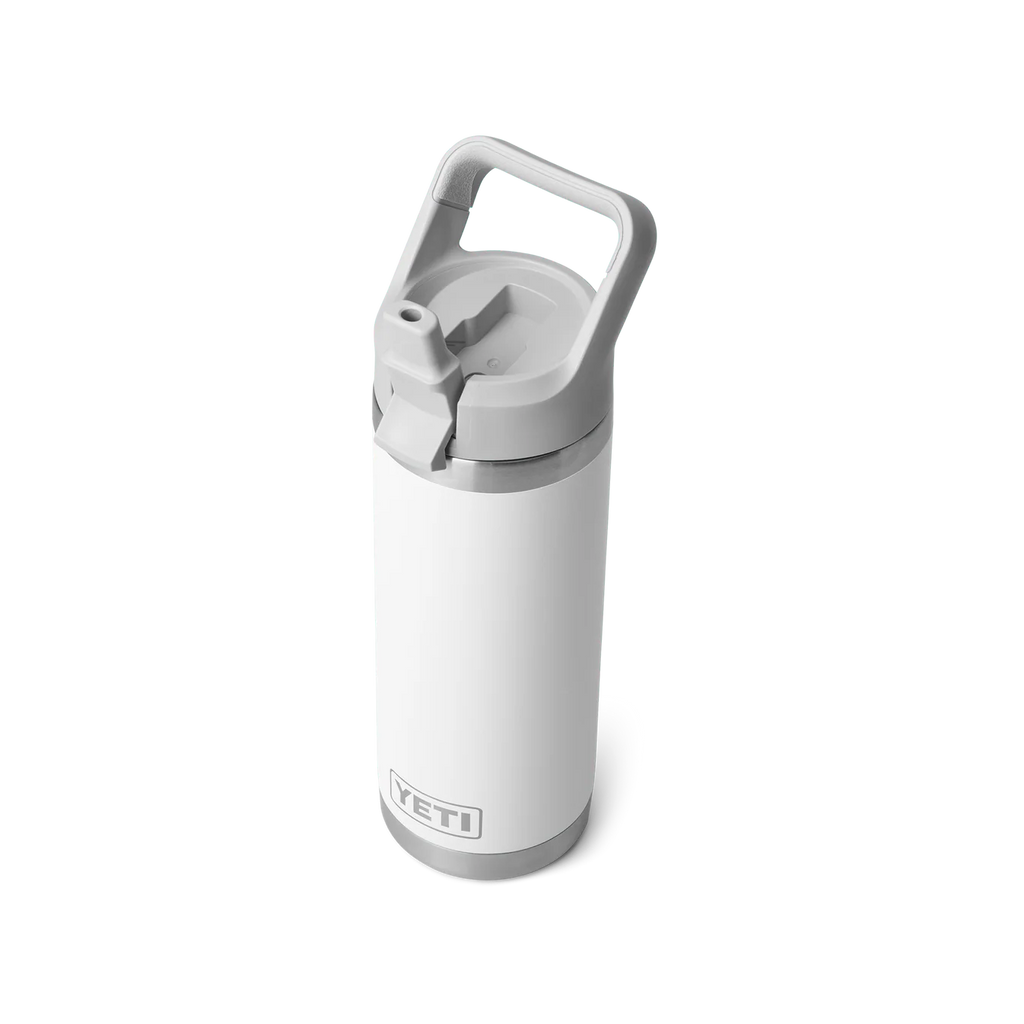 Rambler 18 Oz Colour Straw Bottle - White