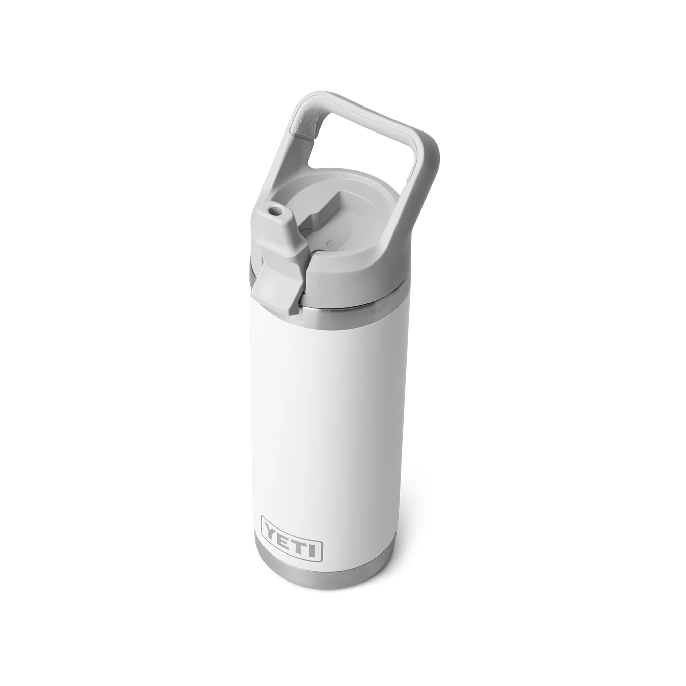 Rambler 18 Oz Colour Straw Bottle - White
