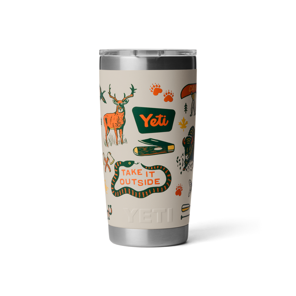 Rambler 20 Oz Tumbler Ms - Cape Summer Camp