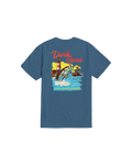 East Coast Water Decal Tee - Blue Jean