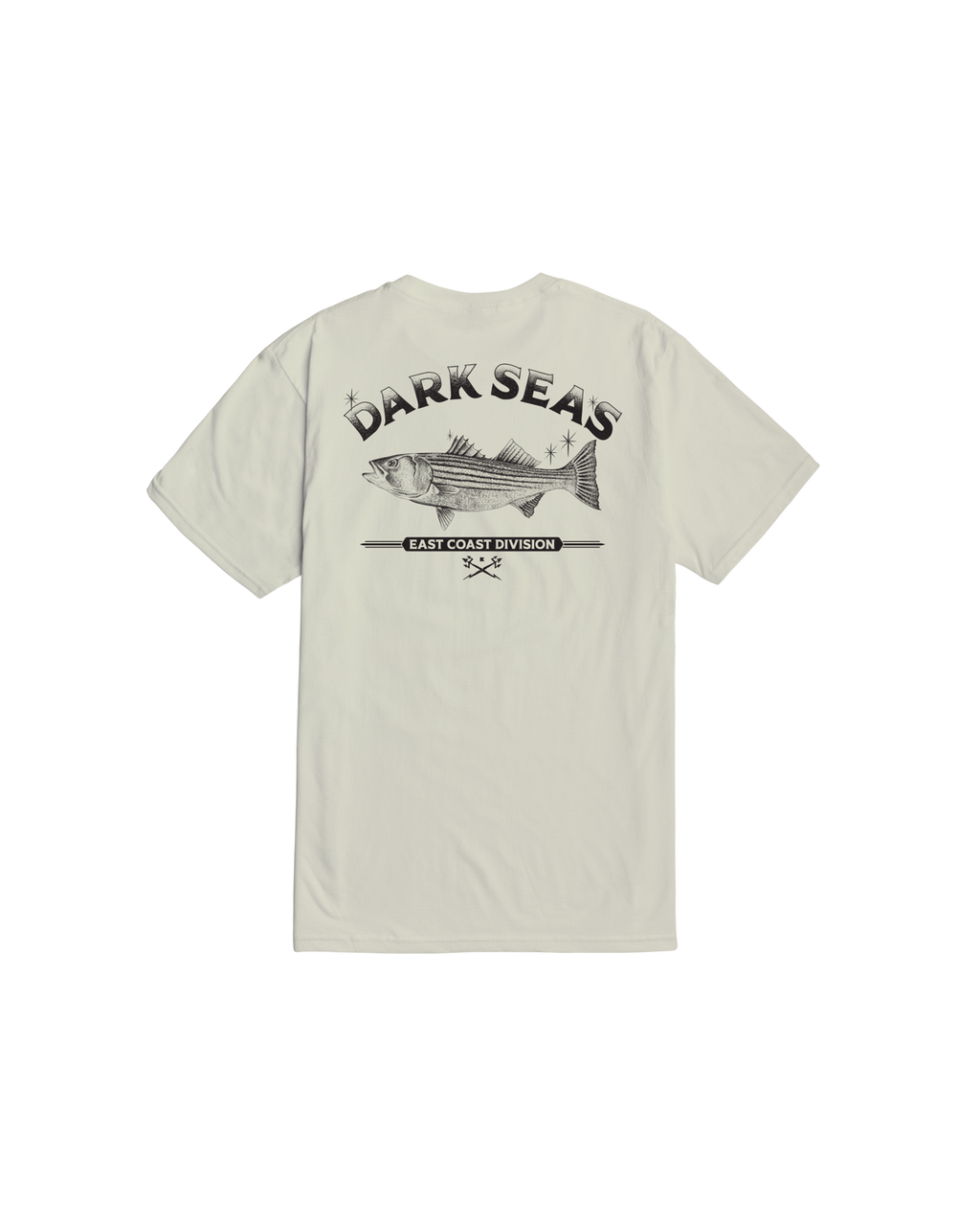 Striped Bass Tee - Cream