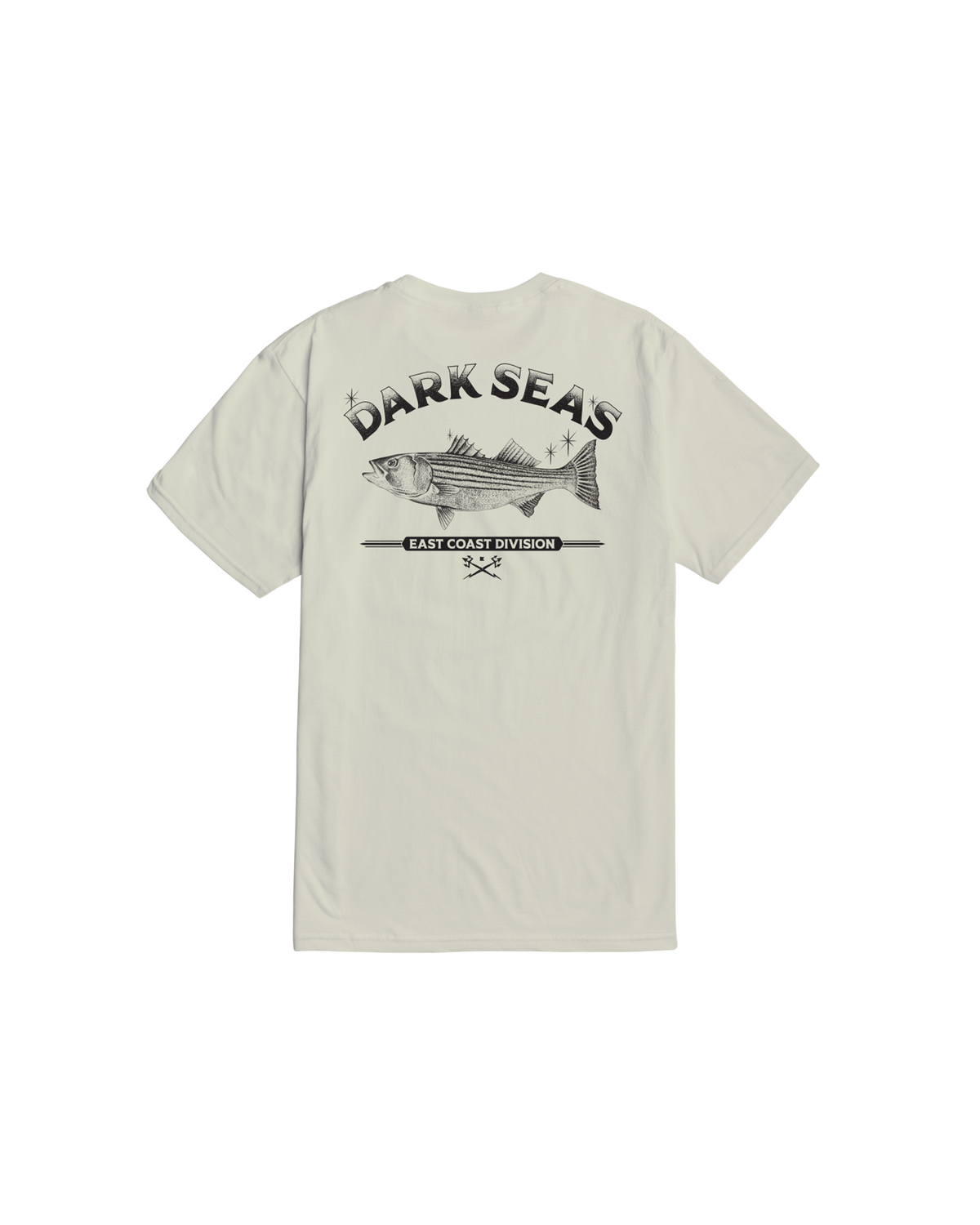 Striped Bass Tee - Cream