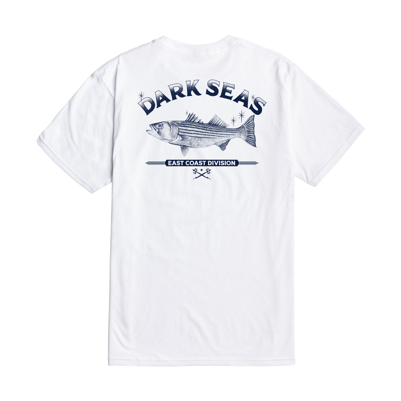 Striped Bass Tee - White