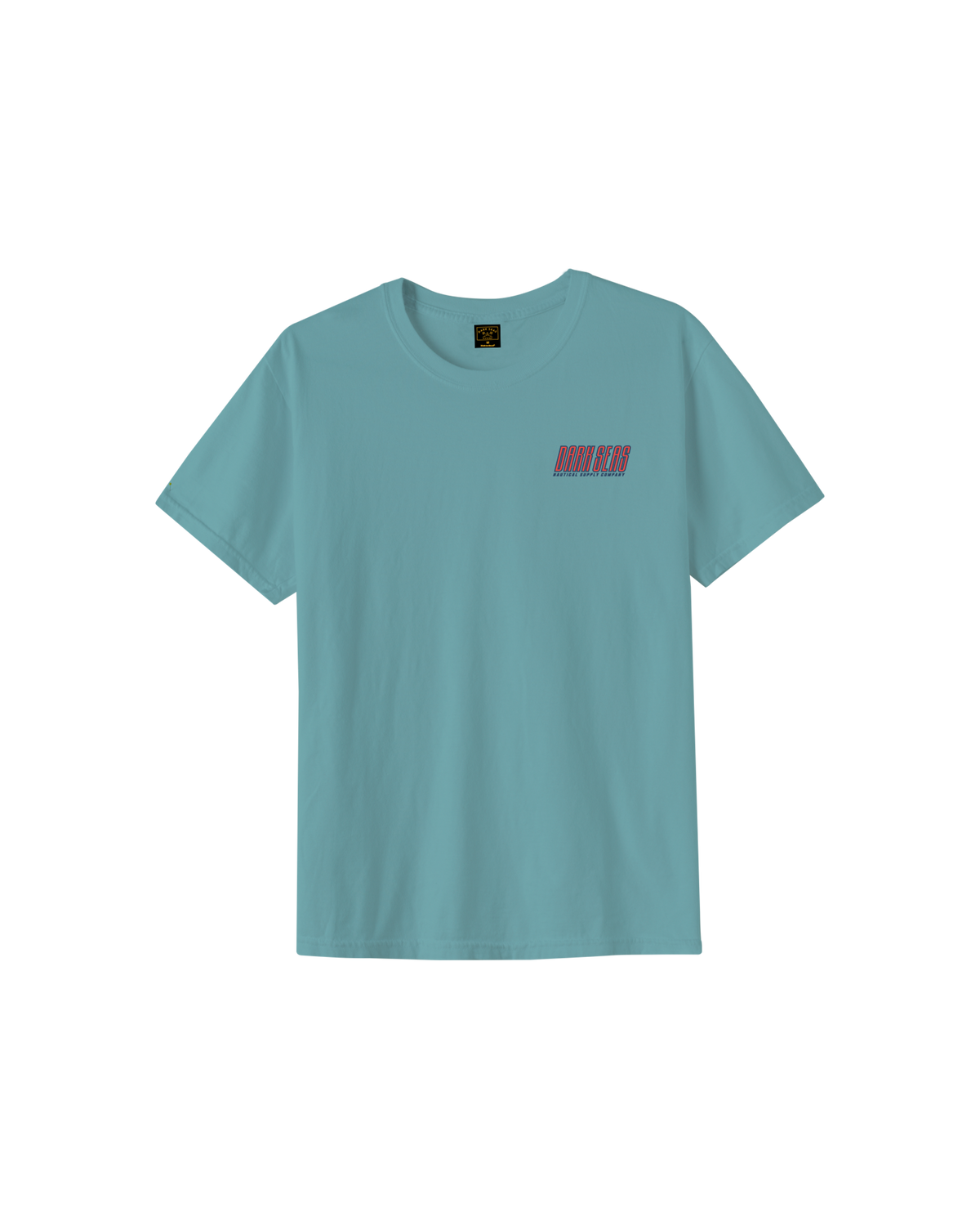 Straight Line Tee - Aqua