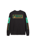 Straight Line Ls Tee - Black