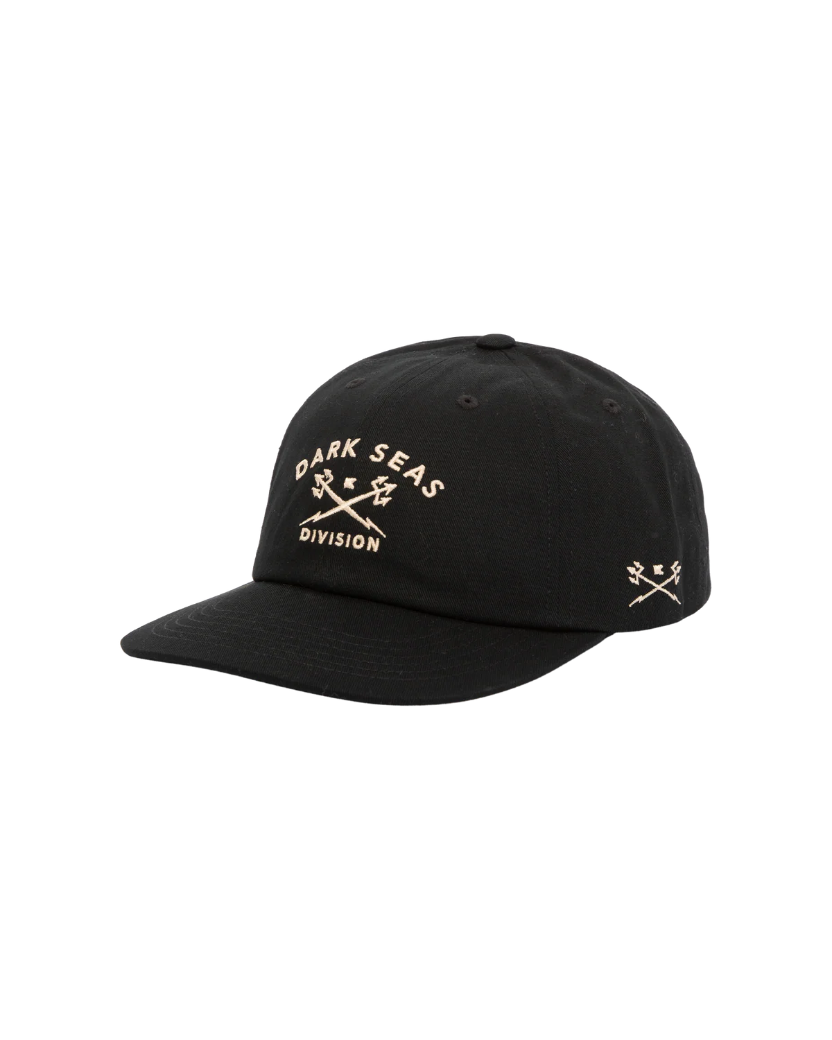 Tridents Low Pro Hat - Black