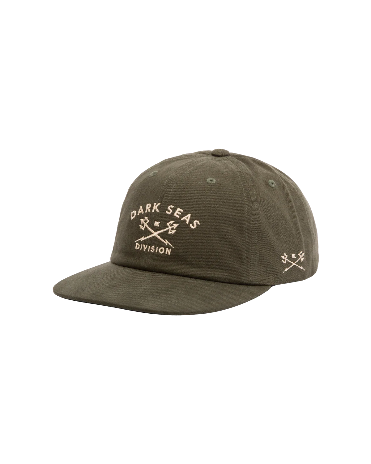 Tridents Low Pro Hat - Olive