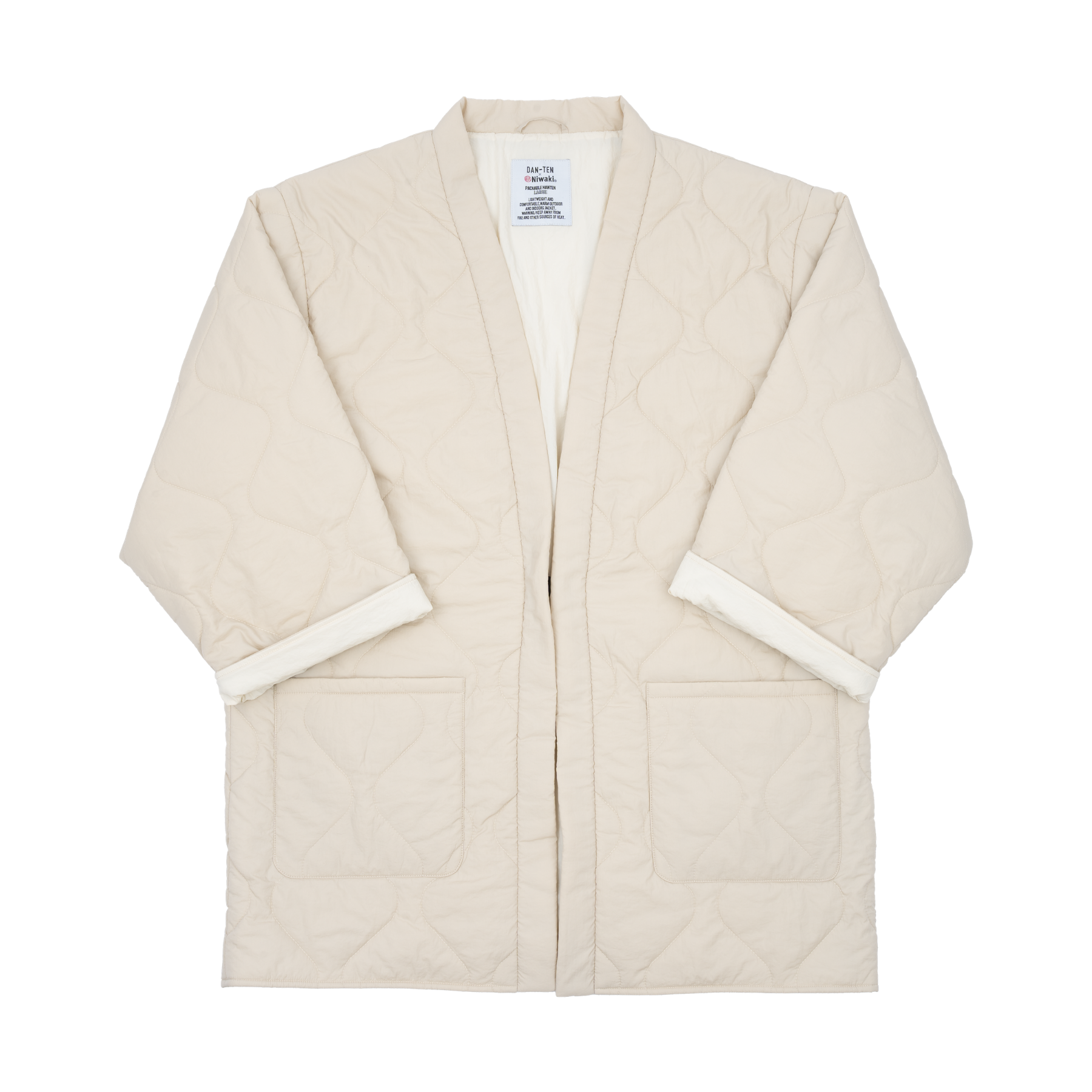 Dan-Ten Quilted Jacket - Beige