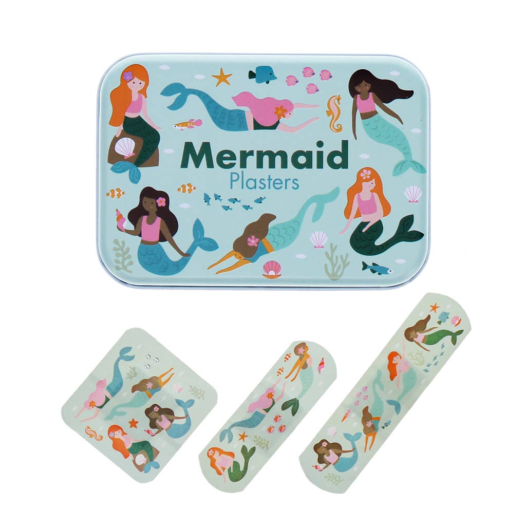 Mermaid plasters in a tin (30 pcs)