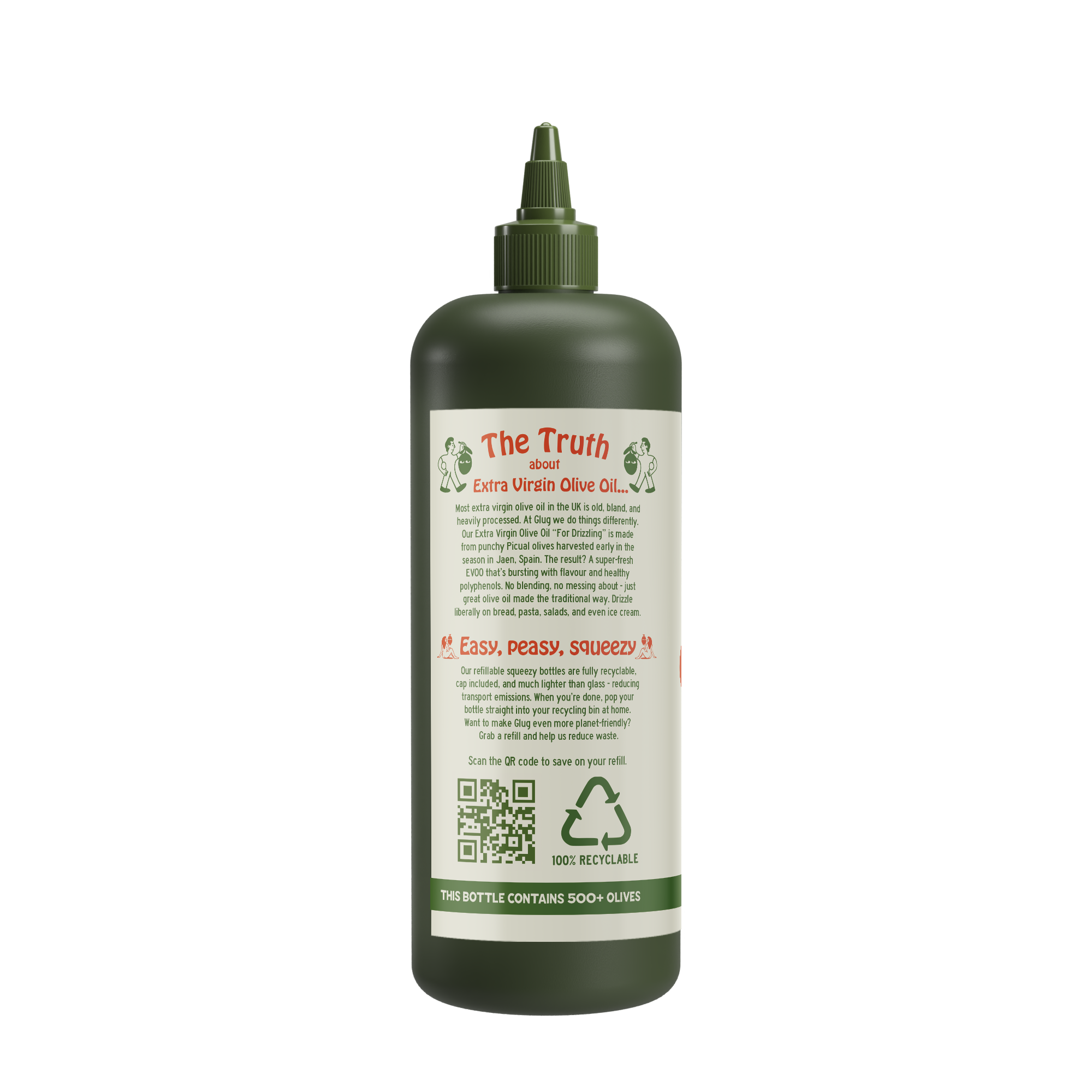 EVOO for Drizzling 750ml (Extra Virgin Olive Oil)