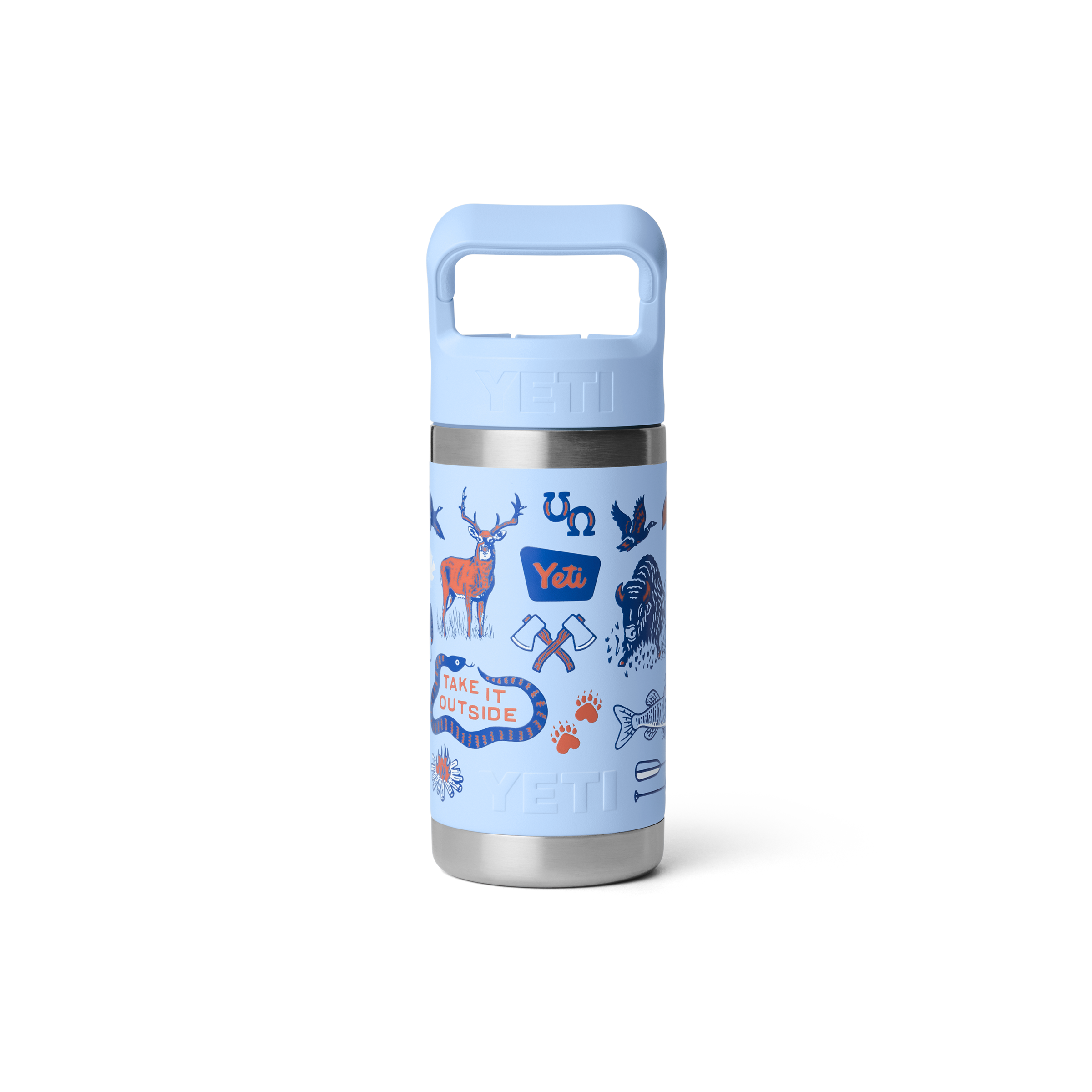 Rambler Jr 12 Oz Kids Bottle - Big Sky Summer Camp