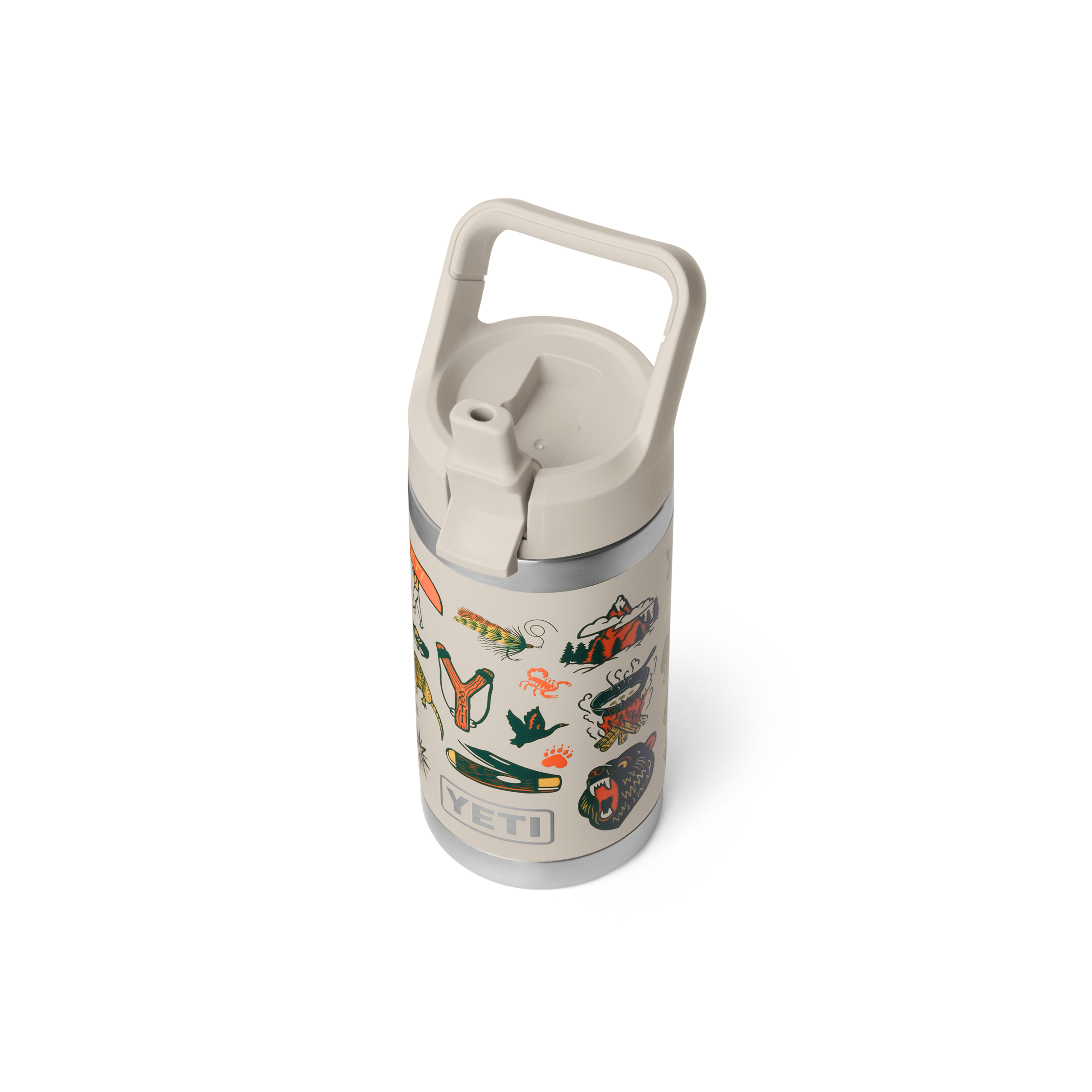 Rambler Jr 12 Oz Kids Bottle - Cape Summer Camp
