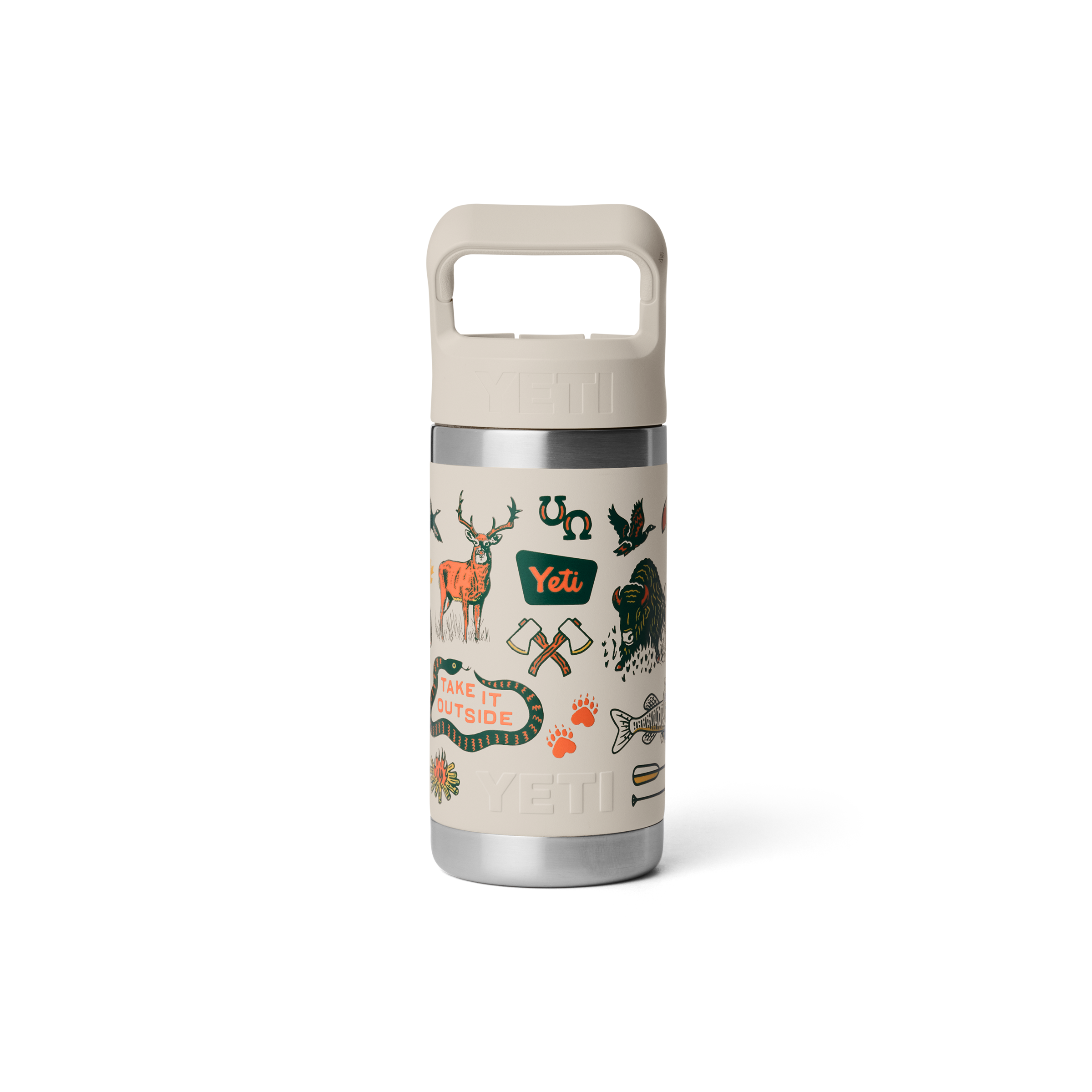 Rambler Jr 12 Oz Kids Bottle - Cape Summer Camp