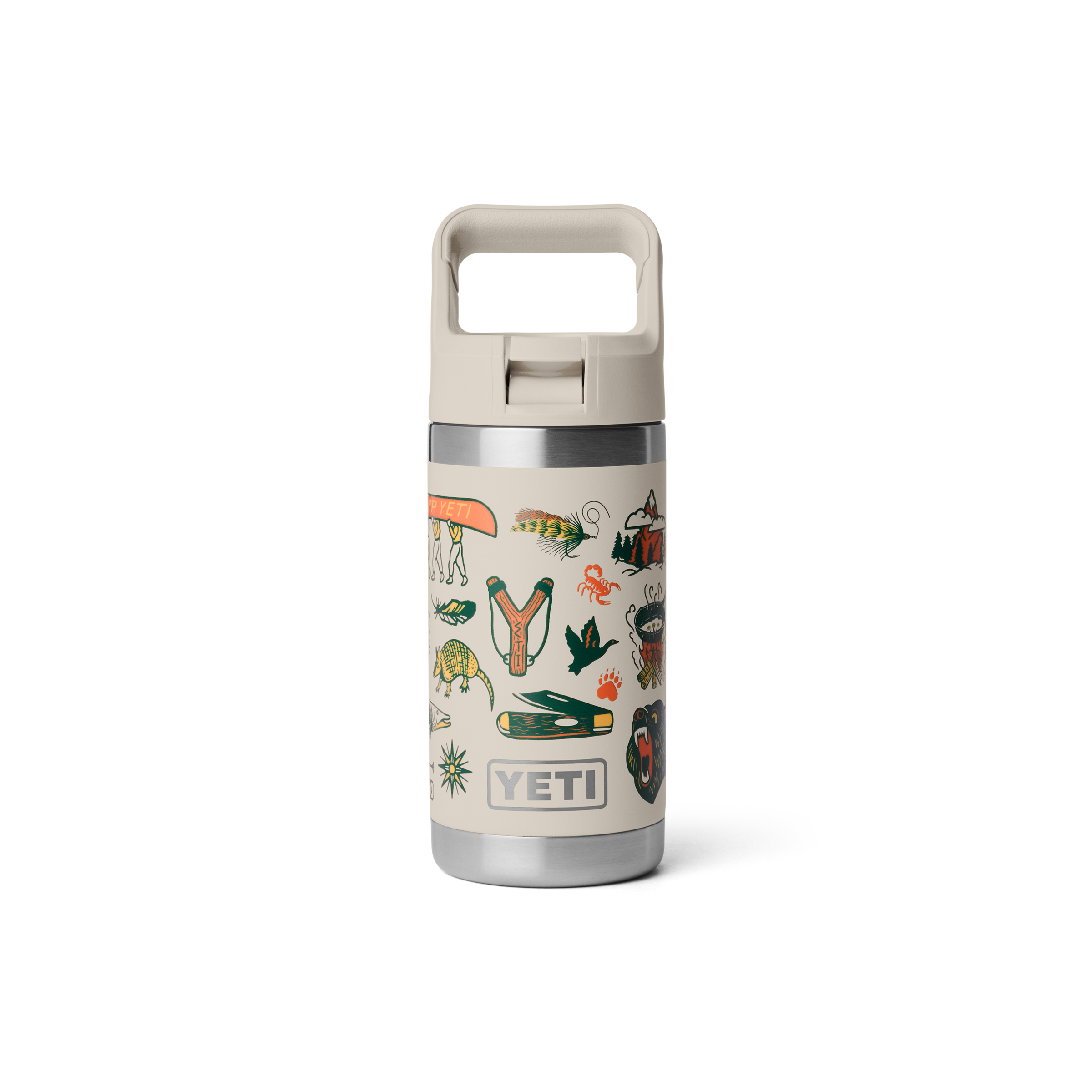 Rambler Jr 12 Oz Kids Bottle - Cape Summer Camp