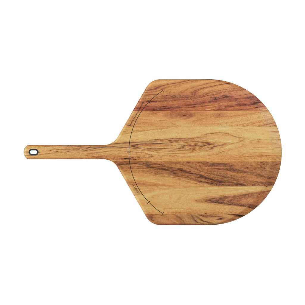 Acacia Wood Pizza Peel & Server