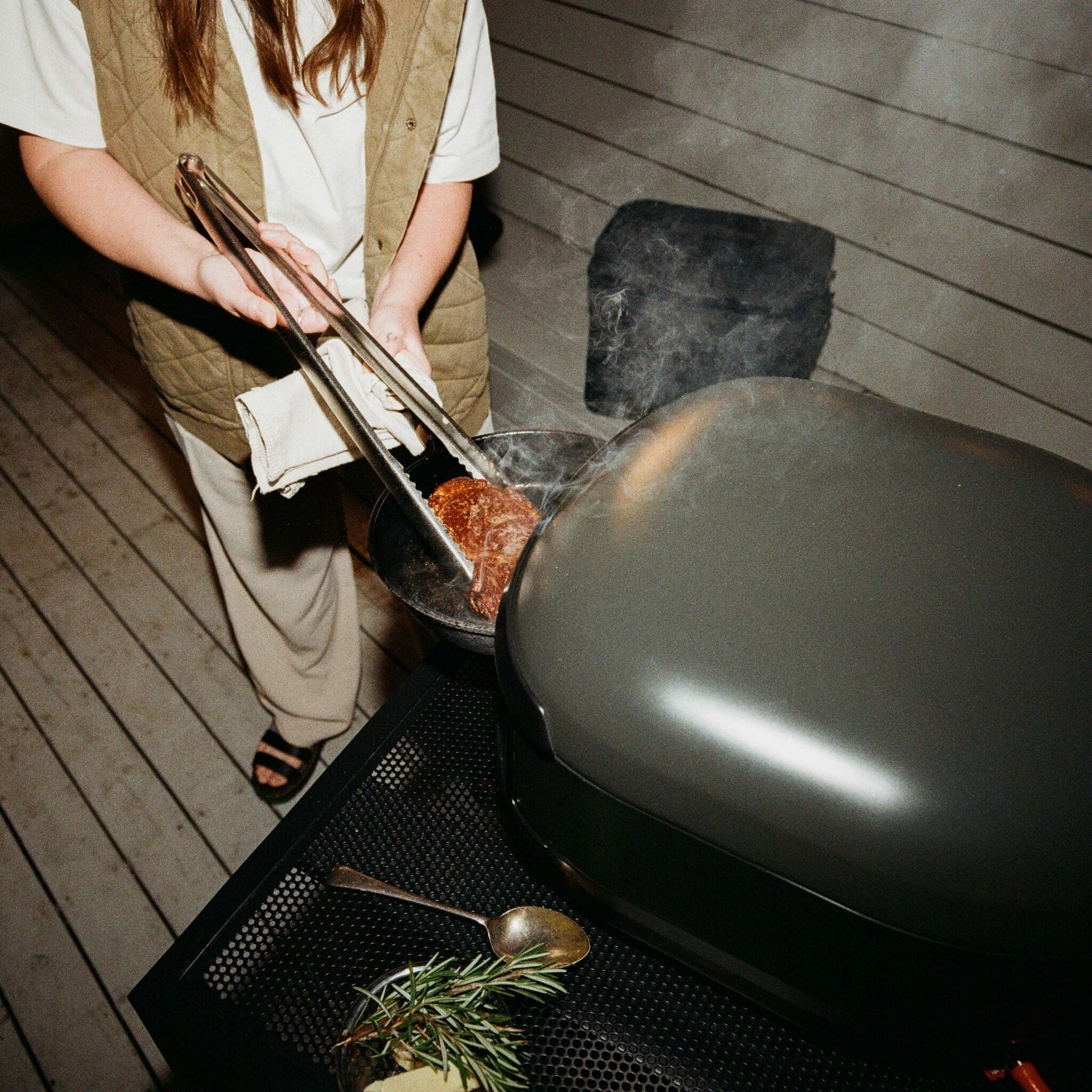Live-Fire Charcoal Tongs