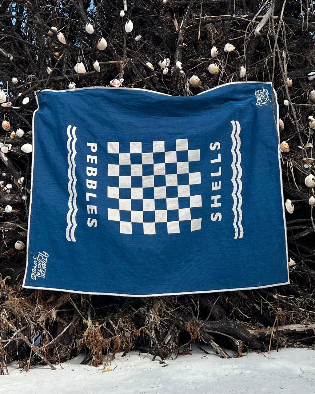 Beach Games Blanket - Navy