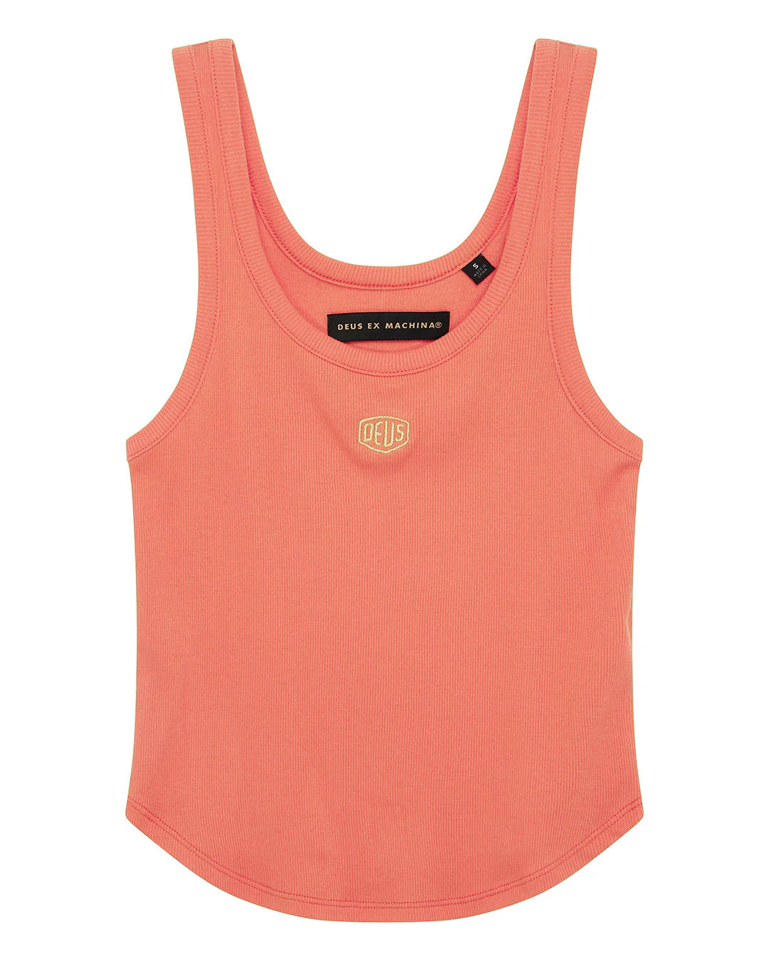 June Shield Tank - Flame Orange