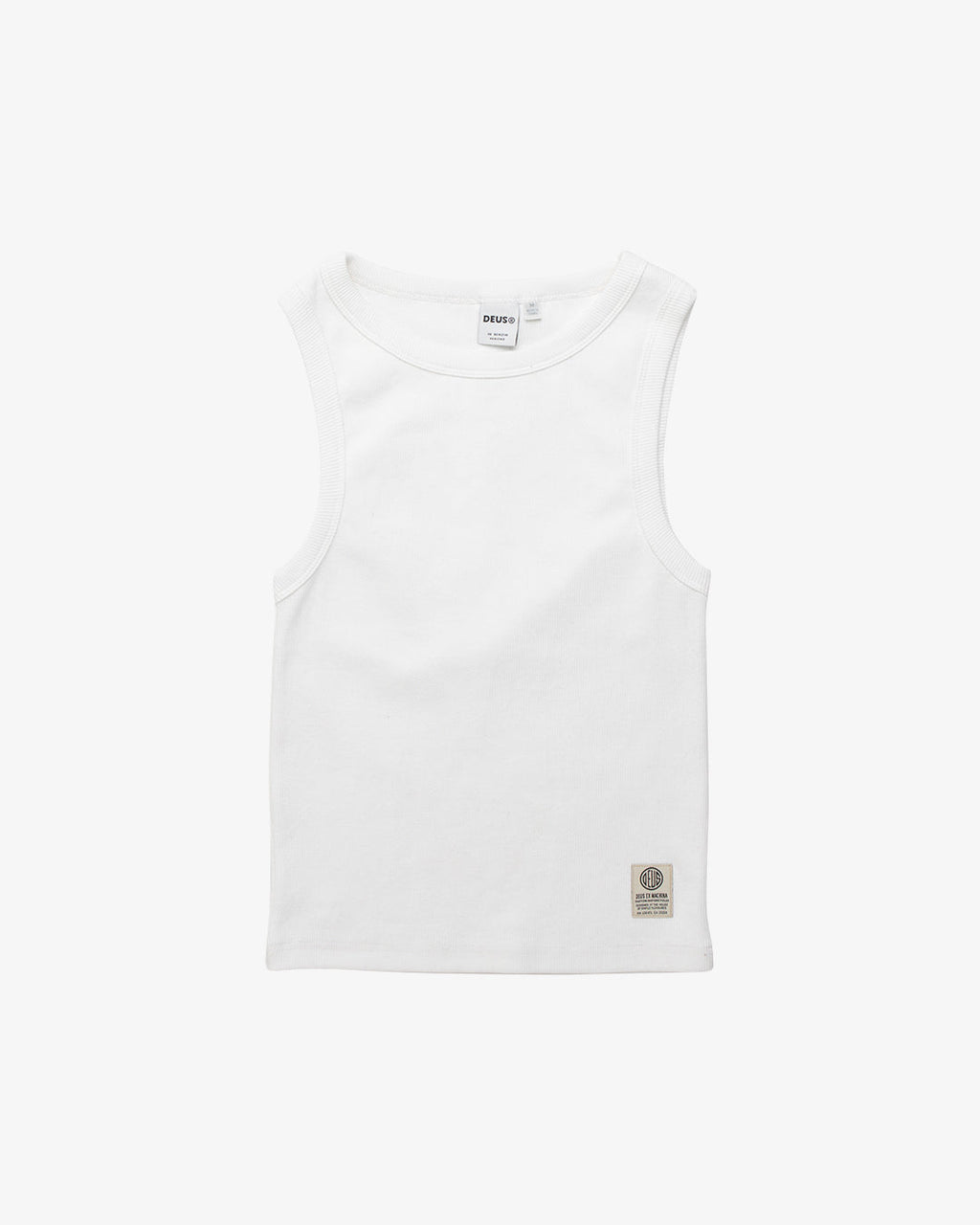 Military Tank - Vintage White