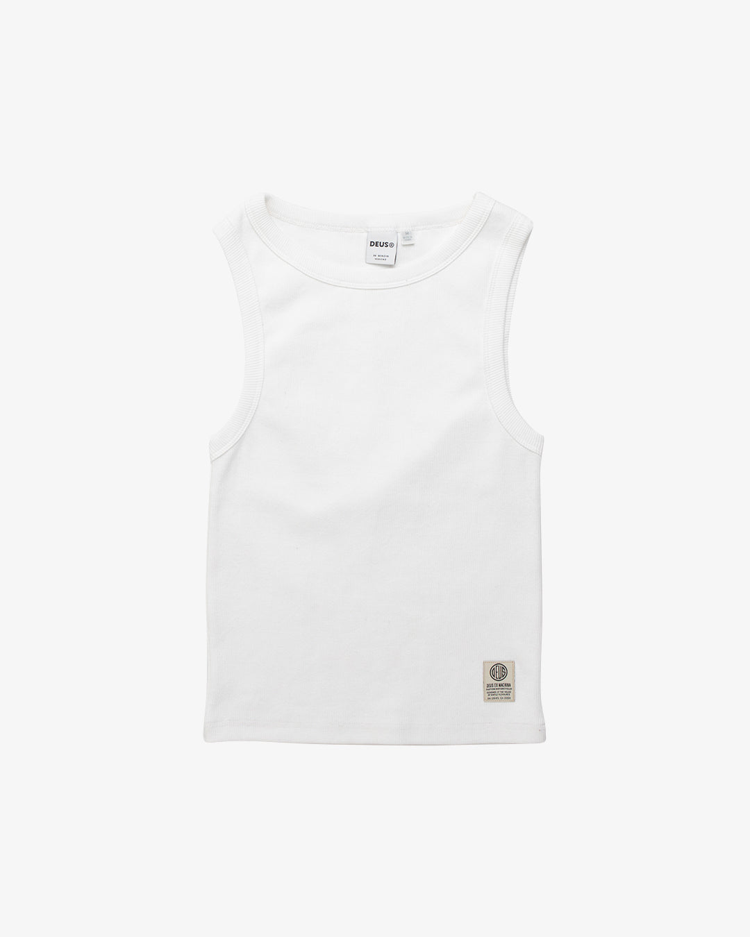 Military Tank - Vintage White