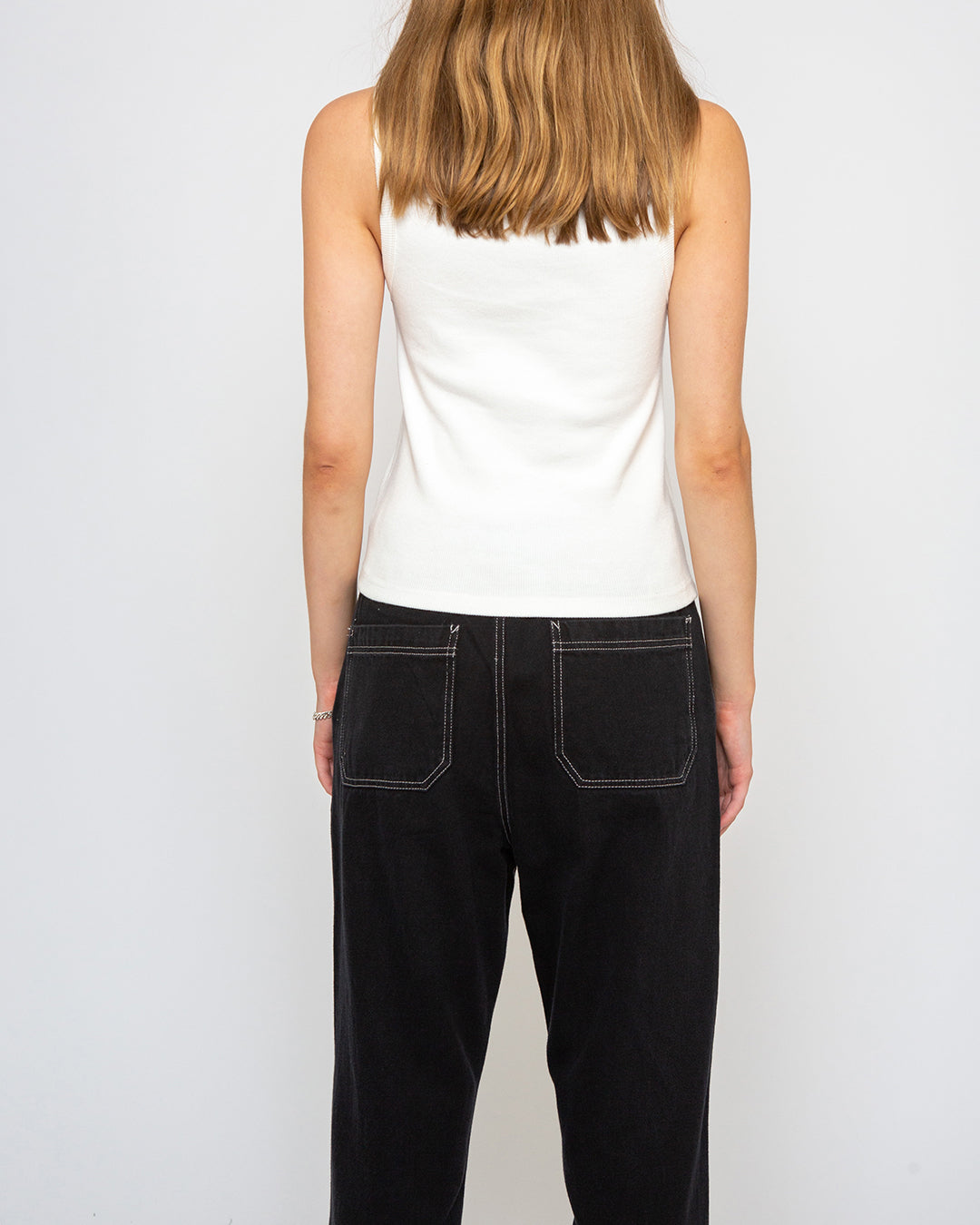 Military Tank - Vintage White