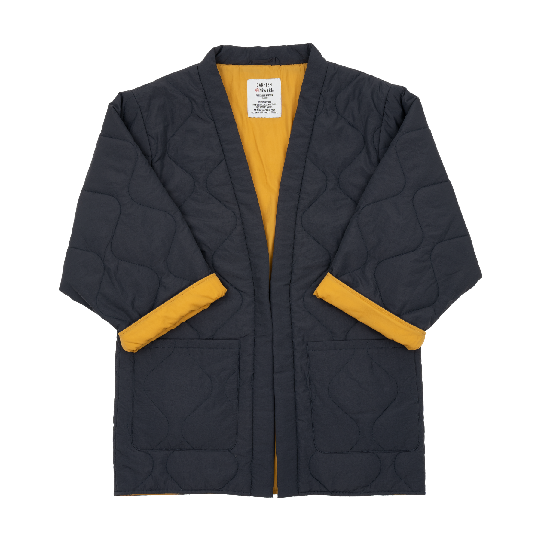 Dan-Ten Quilted Jacket - Smoky Navy