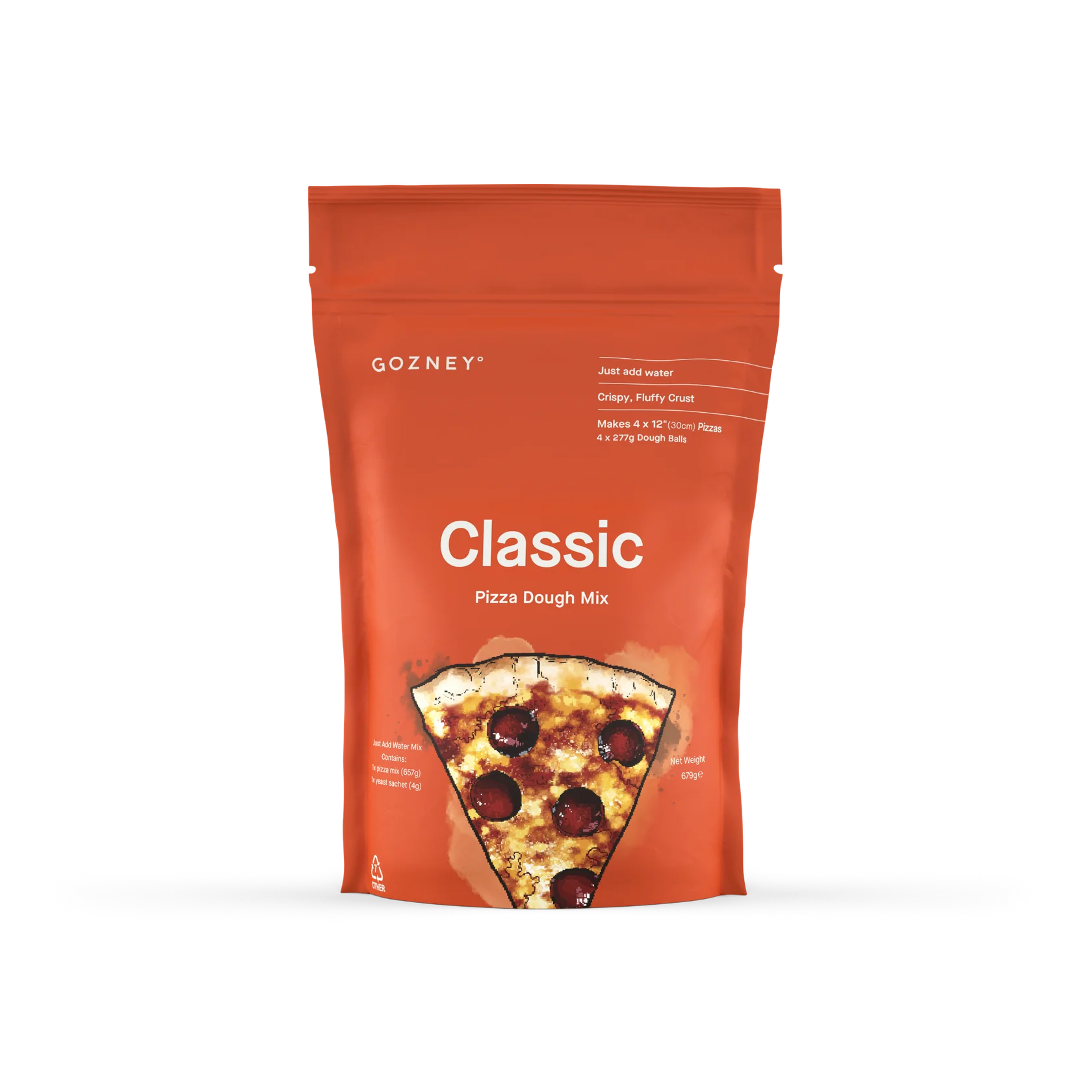 Just Add Water Pizza Dough Mix - Classic