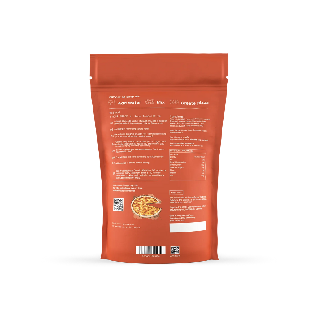 Just Add Water Pizza Dough Mix - Classic