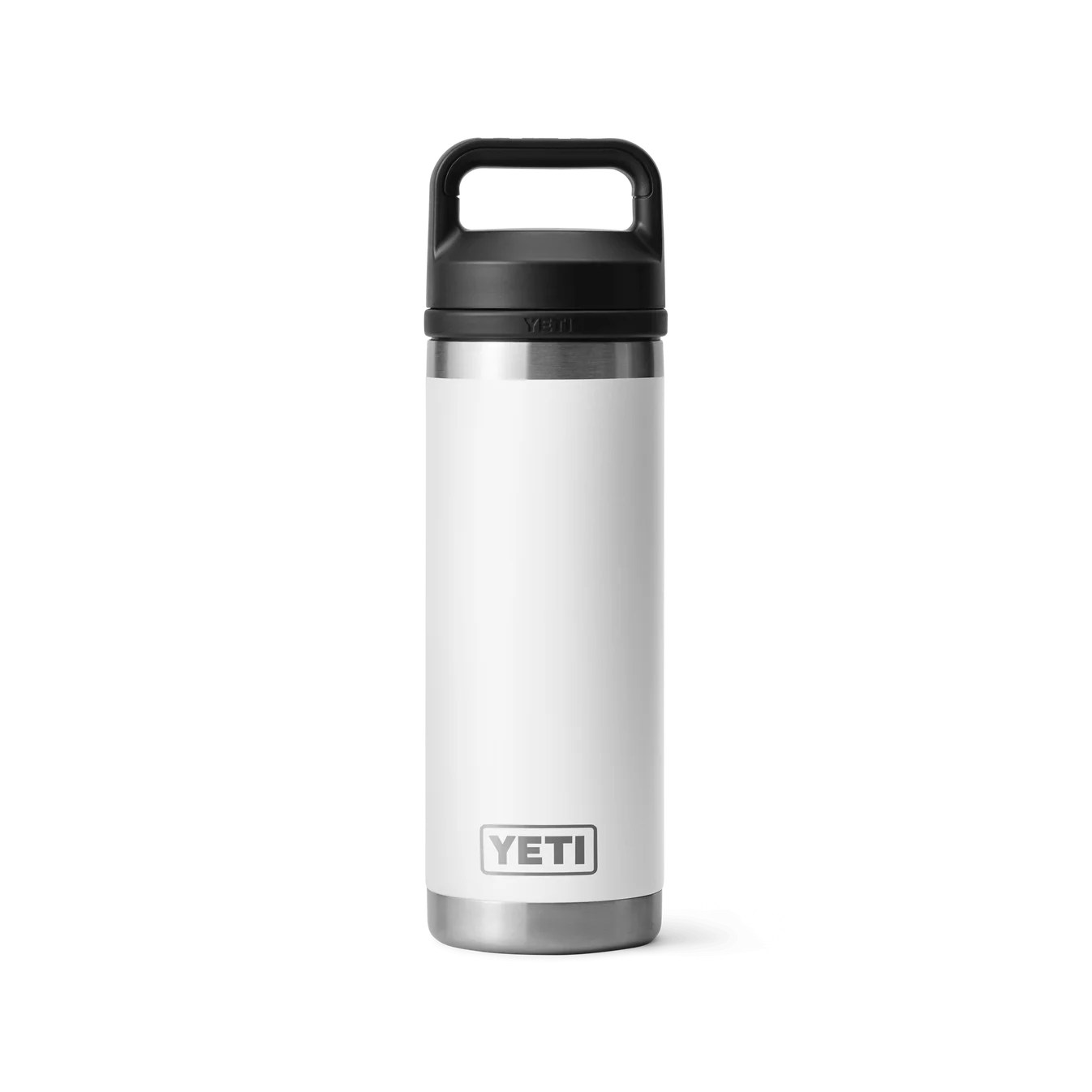 Rambler 18 Oz Bottle Chug - White