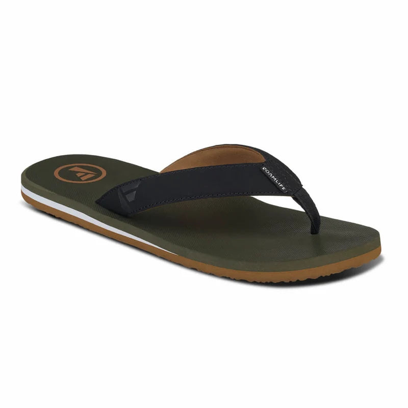 Traa-Sc Mens Flip Flop - Olive