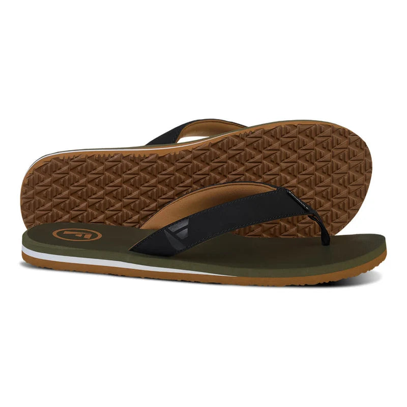 Traa-Sc Mens Flip Flop - Olive