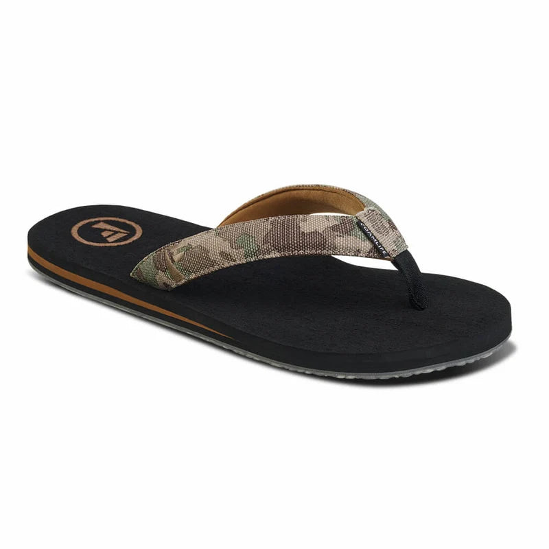Pampa-Artist Series Mens Flip Flop - Black