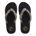 Pampa-Artist Series Mens Flip Flop - Black