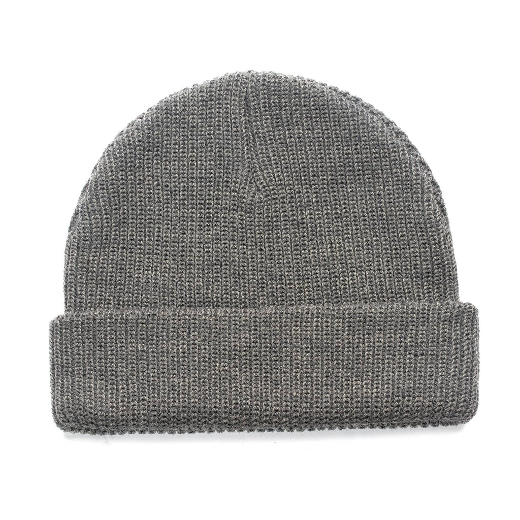 Burgee Wool Beanie - Heather Grey