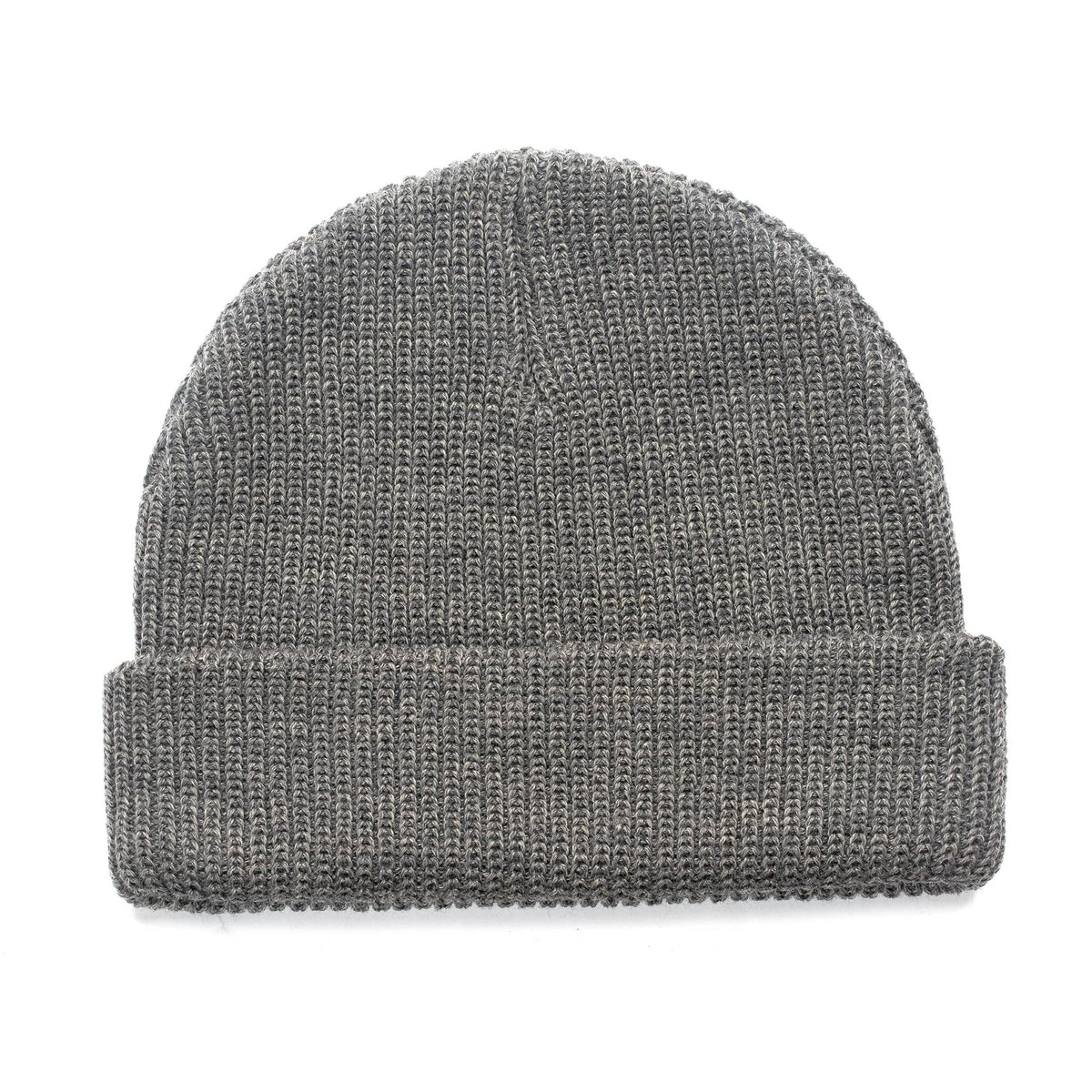 Burgee Wool Beanie - Heather Grey