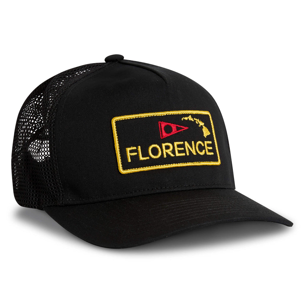 Island Trucker Hat - Black