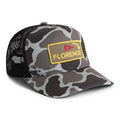 Island Trucker Hat - Tundra Camo
