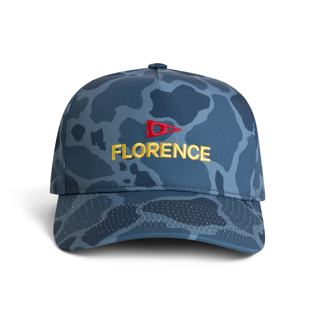 Logo Structured Twill Hat - Maritime Camo