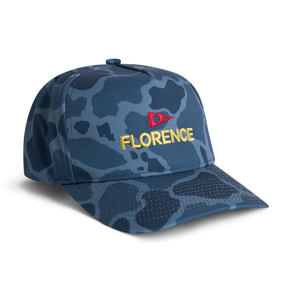 Logo Structured Twill Hat - Maritime Camo