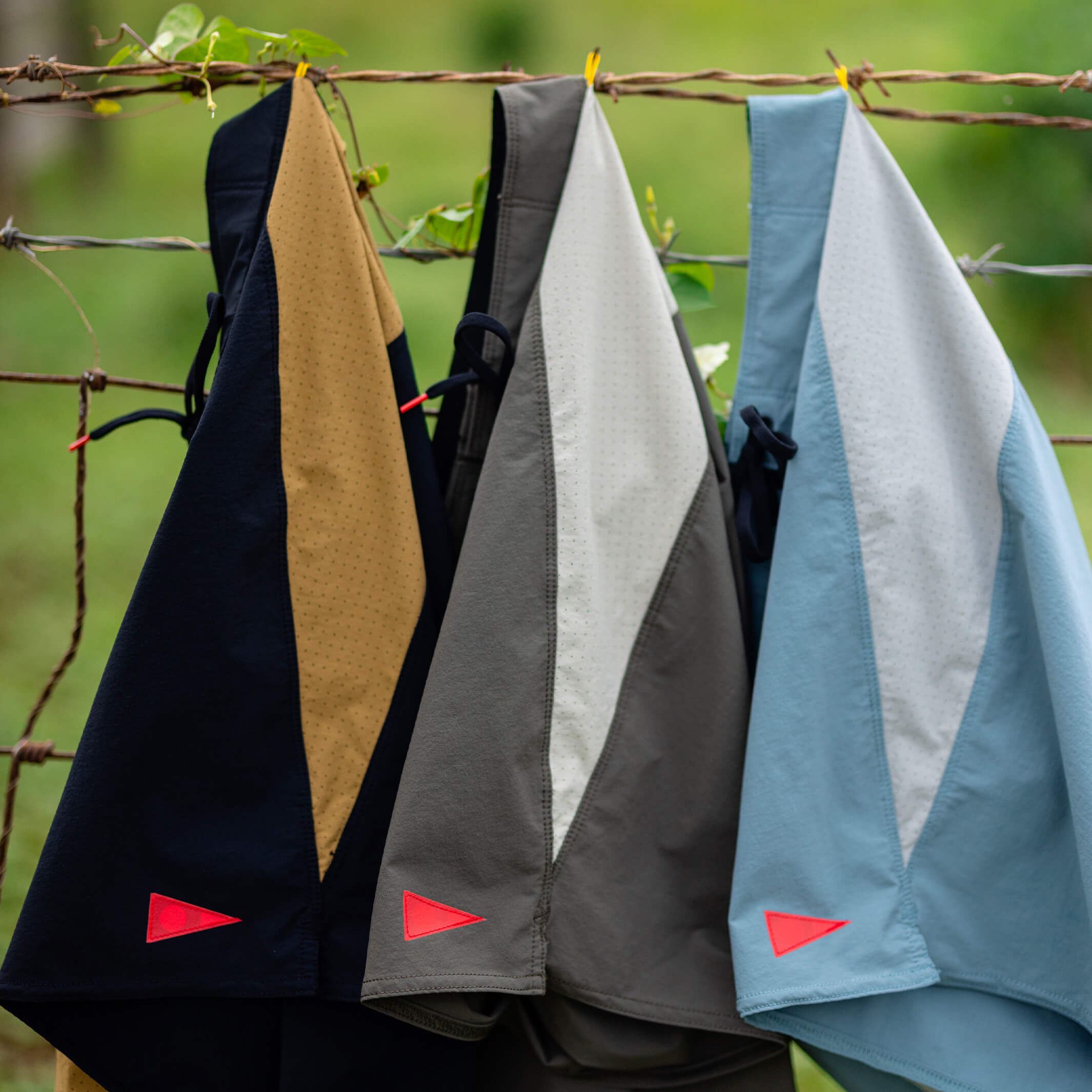 Cordura Airtex Boardshort - Black / Tan
