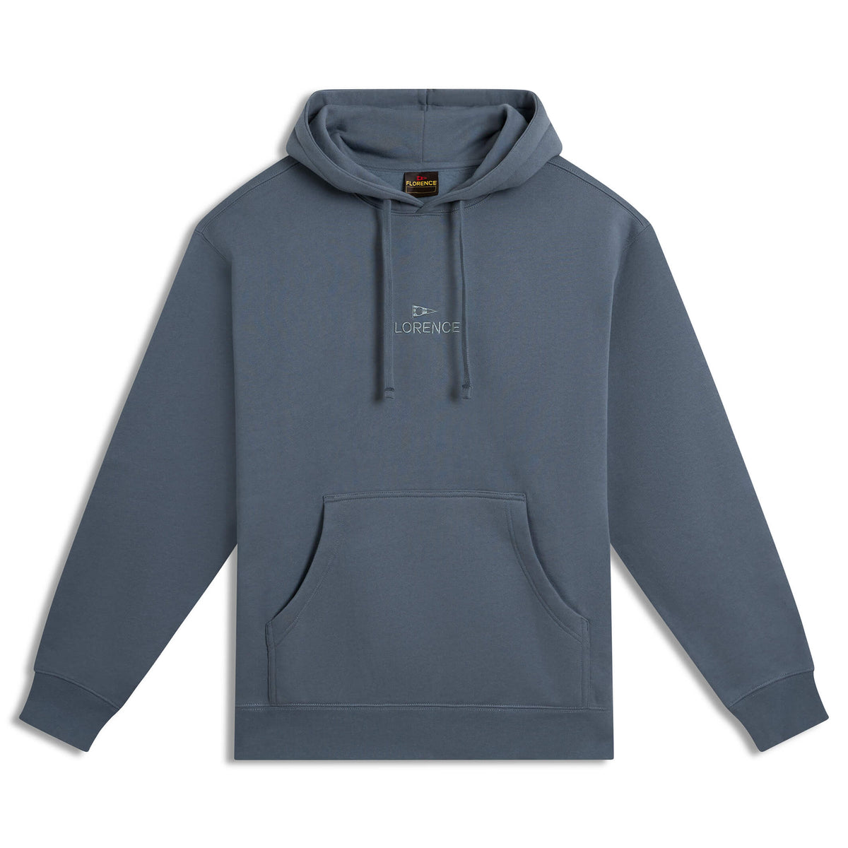 Florence Embroidered Hoodie - Storm