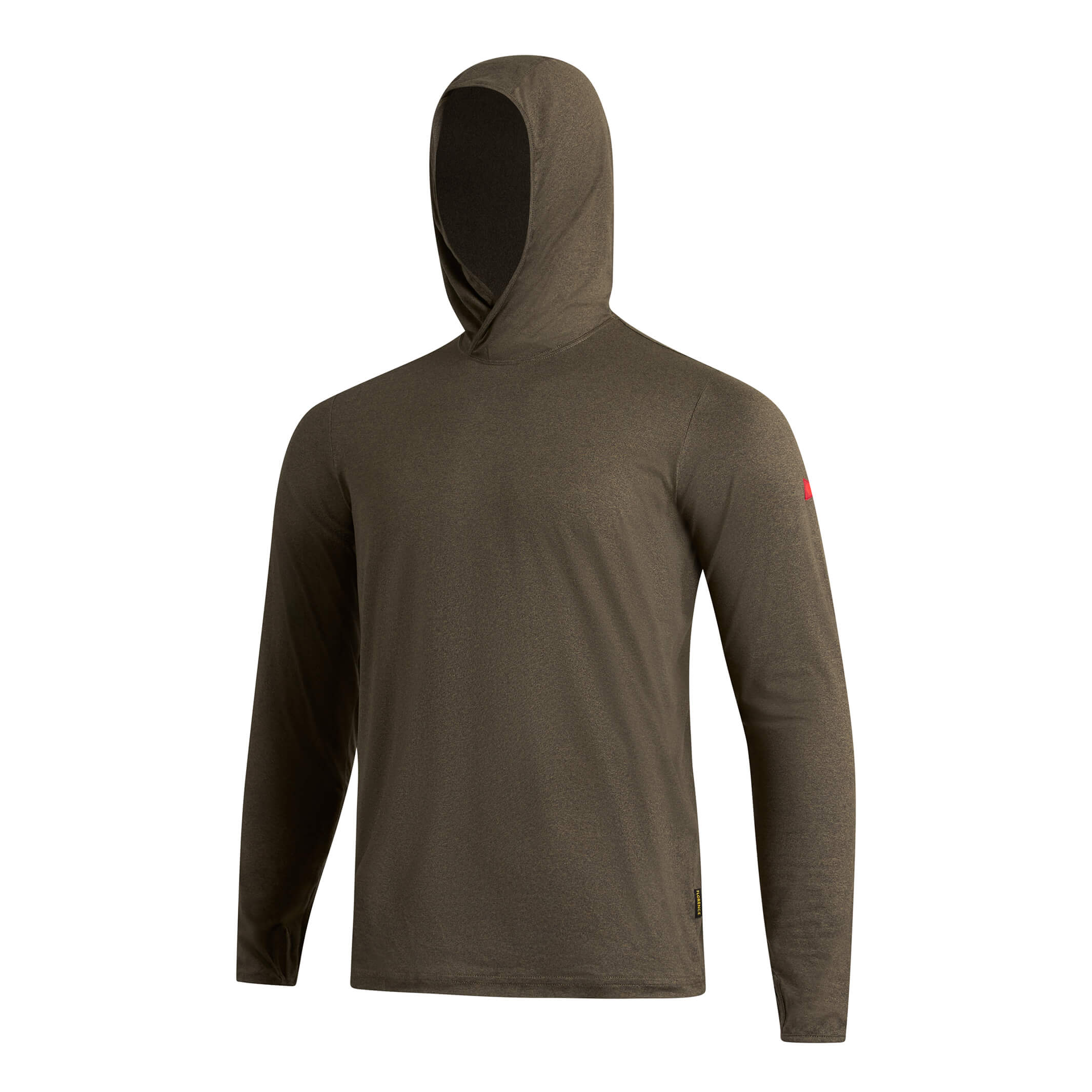 Sun Pro Adapt Long Sleeve Hooded UPF Shirt - Heather Mountain